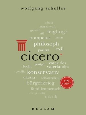 cover image of Cicero. 100 Seiten